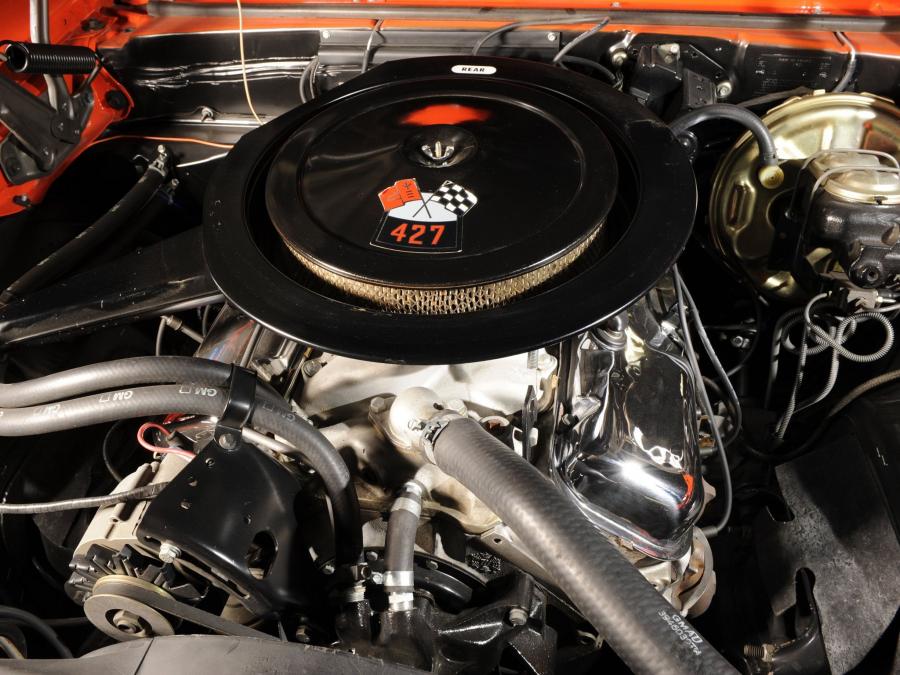 Моторный отсек Chevrolet Camaro ZL1 1969 года  (фото 2 из 40)